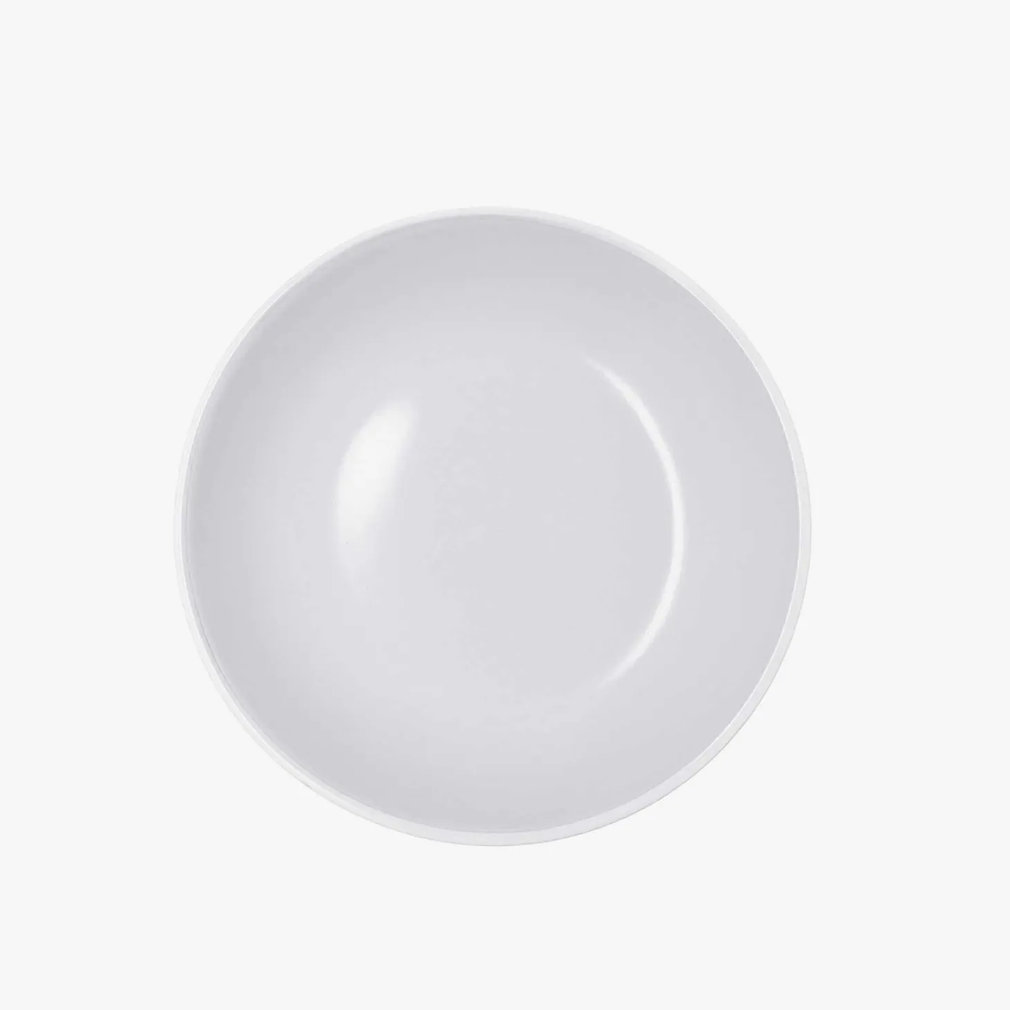 Plato hondo de cerámica gris Ø21cm Bari