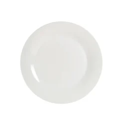 Plato llano blanco de porcelana Basic 27cm