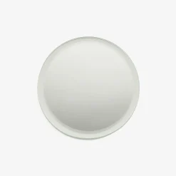 Portavelas de cristal con espejo Ø10cm