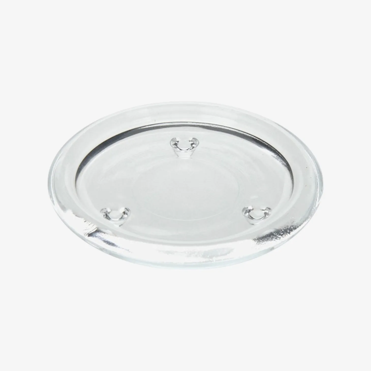 Portavelas de cristal Osian Ø10cm