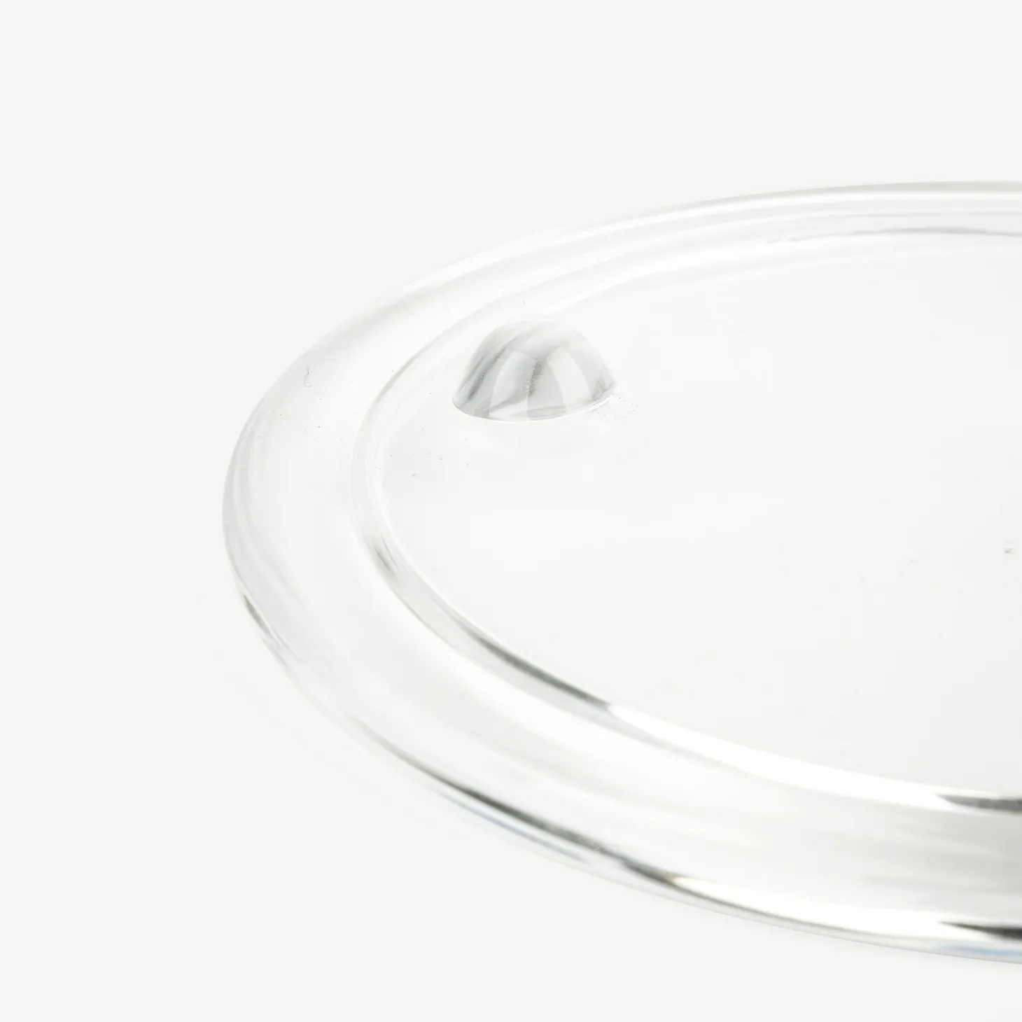 Portavelas de cristal Osian Ø10cm