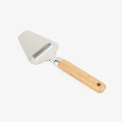Rallador de queso de acero con mango de madera 20,5cm
