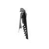 Sacacorchos doble apoyo negro