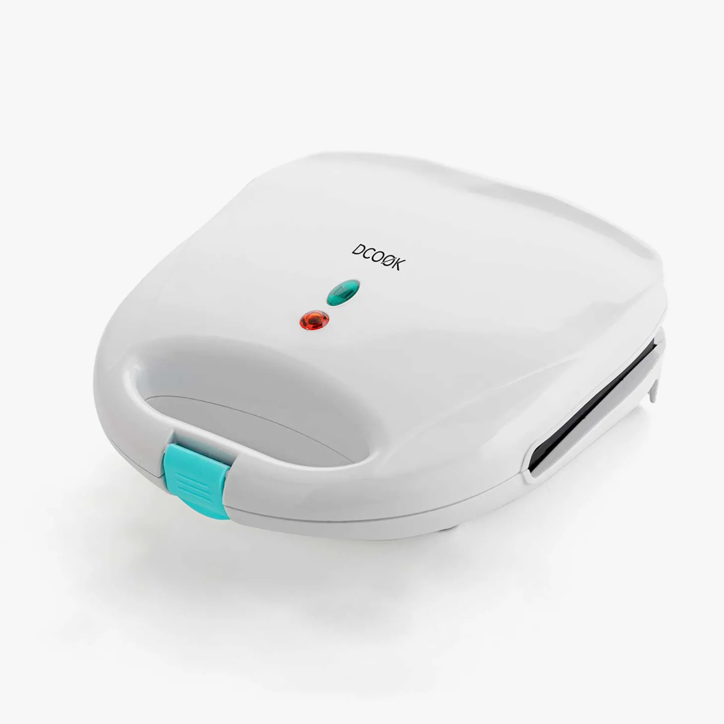 Sandwichera doble de 750W blanca