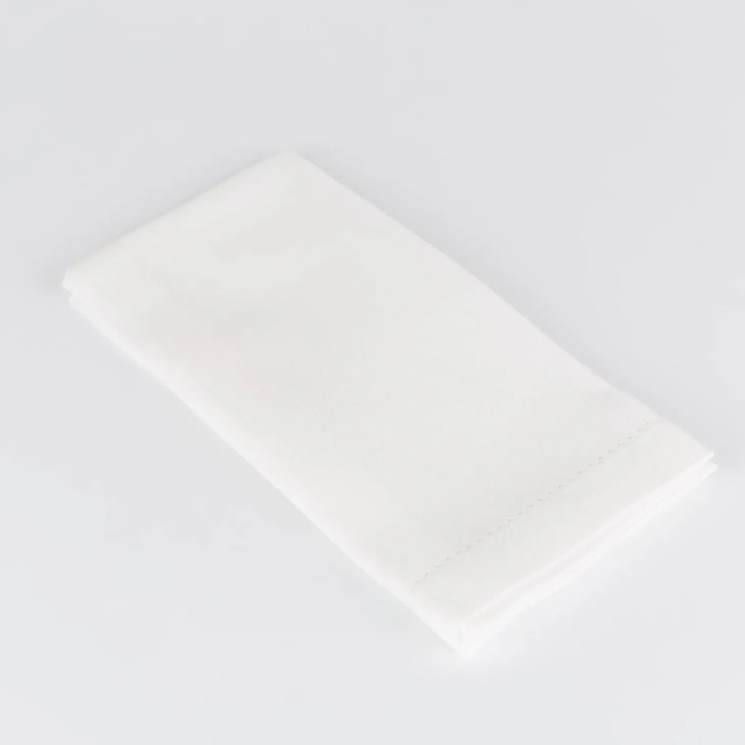 Servilleta de tela básica color blanco 45x45cm
