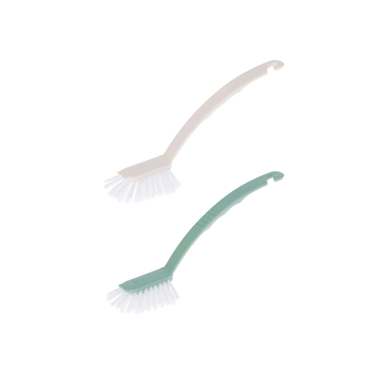 Set de 2 cepillos de limpieza de plástico