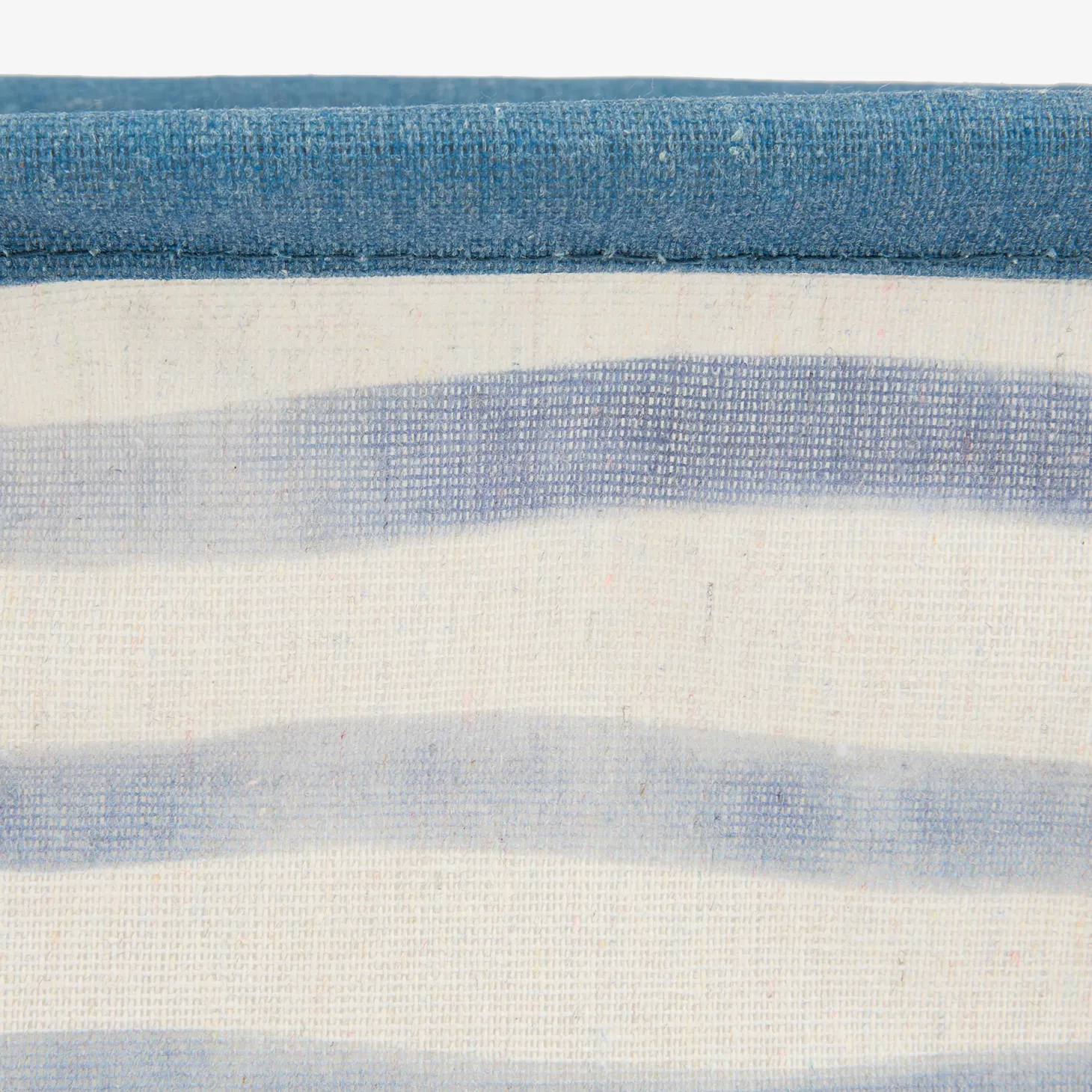 Set de 3 cestas de rayas azules Blue