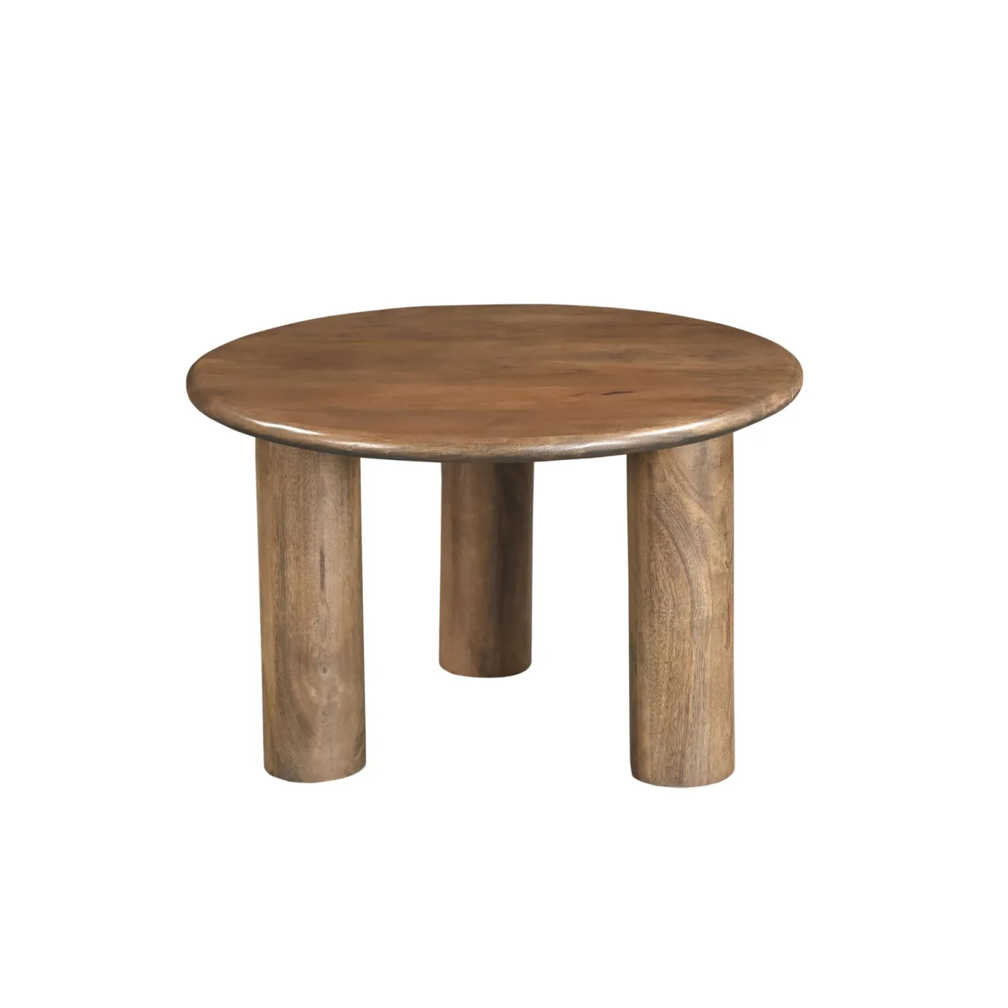 Set de 2 mesas auxiliares de madera Munich Ø60/45cm Clau&Chloe