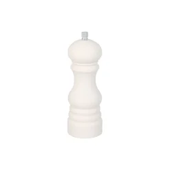Set de molinillo de sal y pimineta blanco y negro 17,5cm