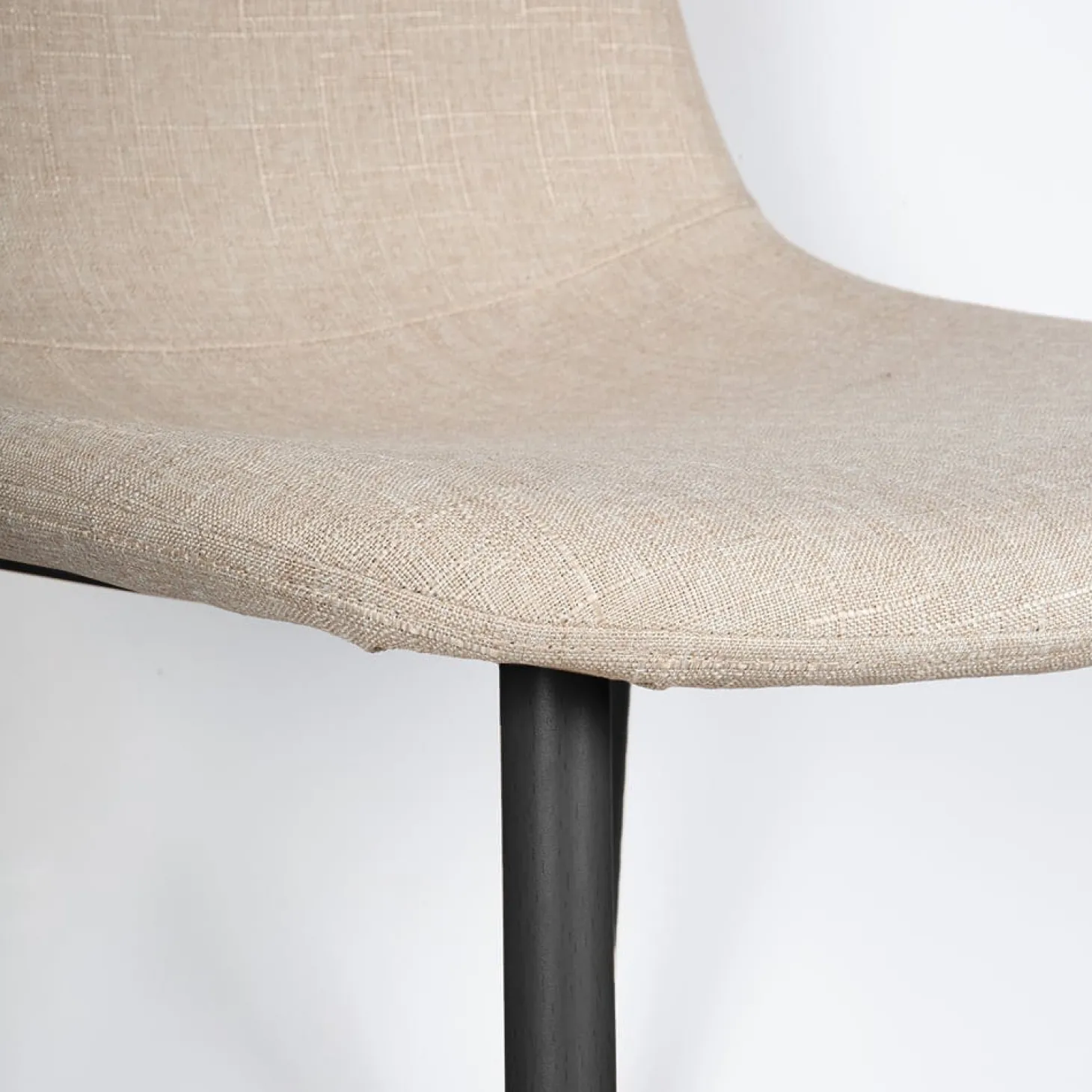 Silla de comedor beige arena Concept 45x55x86cm