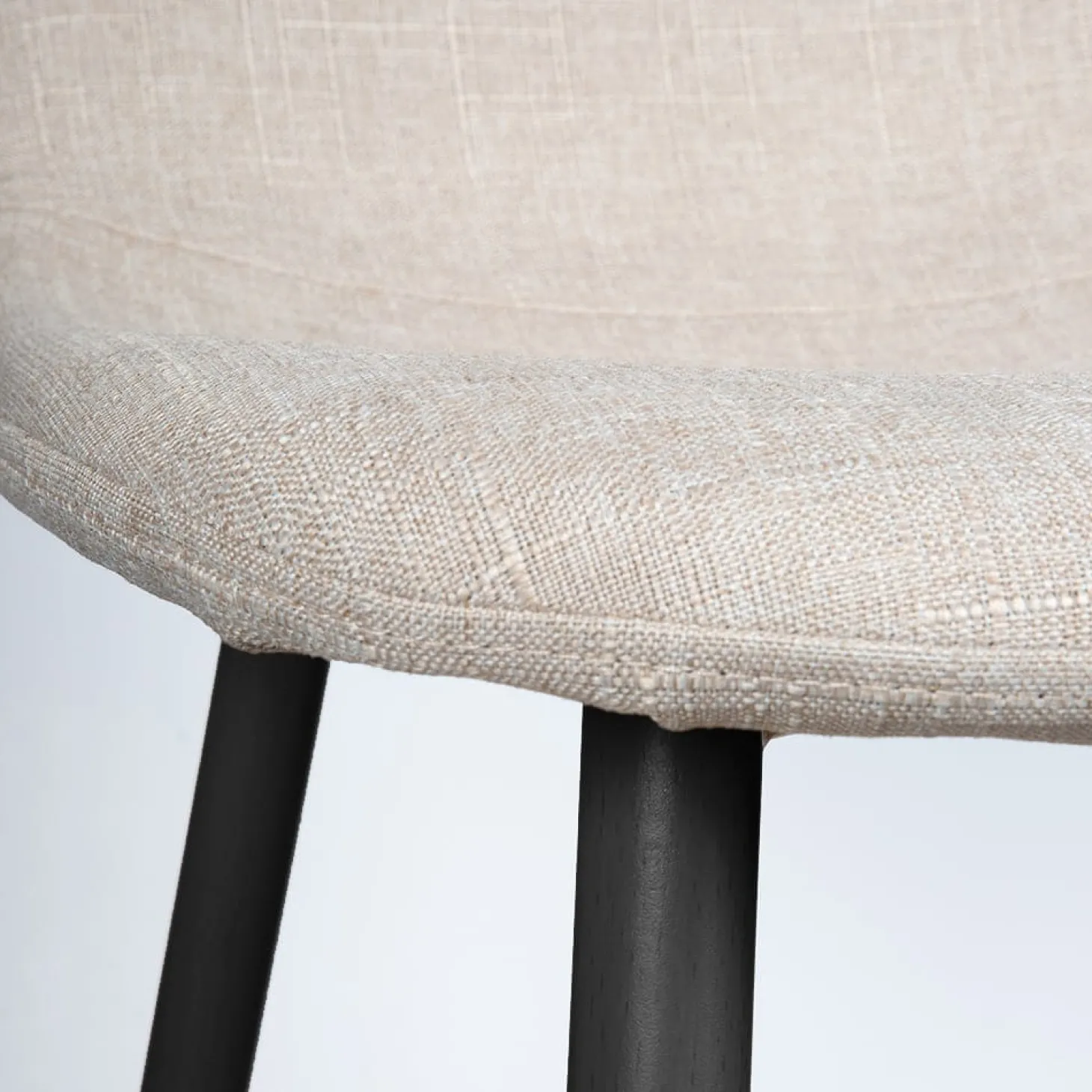 Silla de comedor beige arena Concept 45x55x86cm