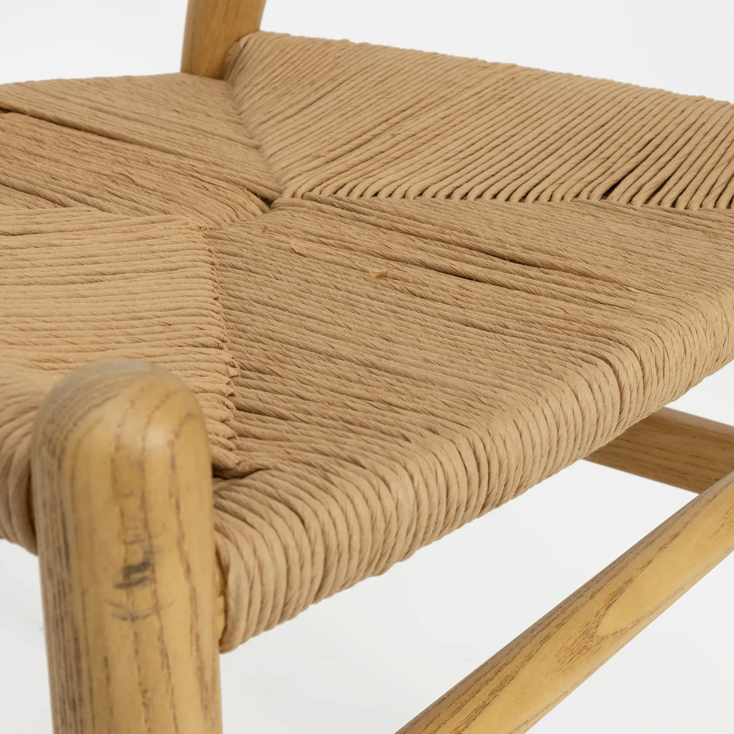 Silla de comedor de madera de olmo Irma 49x42x78cm Clau&Chloe