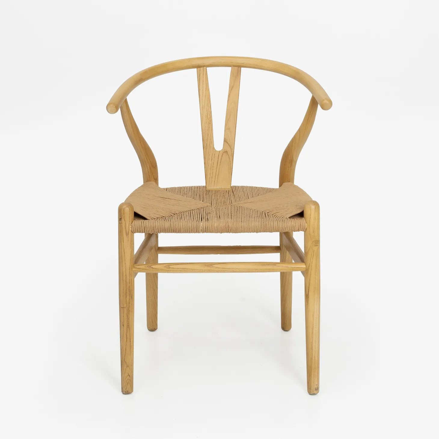 Silla de comedor de madera de olmo Irma 49x42x78cm Clau&Chloe