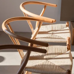 Silla de comedor de madera de haya Irma 56x52x76cm
