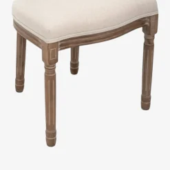 Silla de comedor de madera de abedul beige Monarch 50x56x96cm