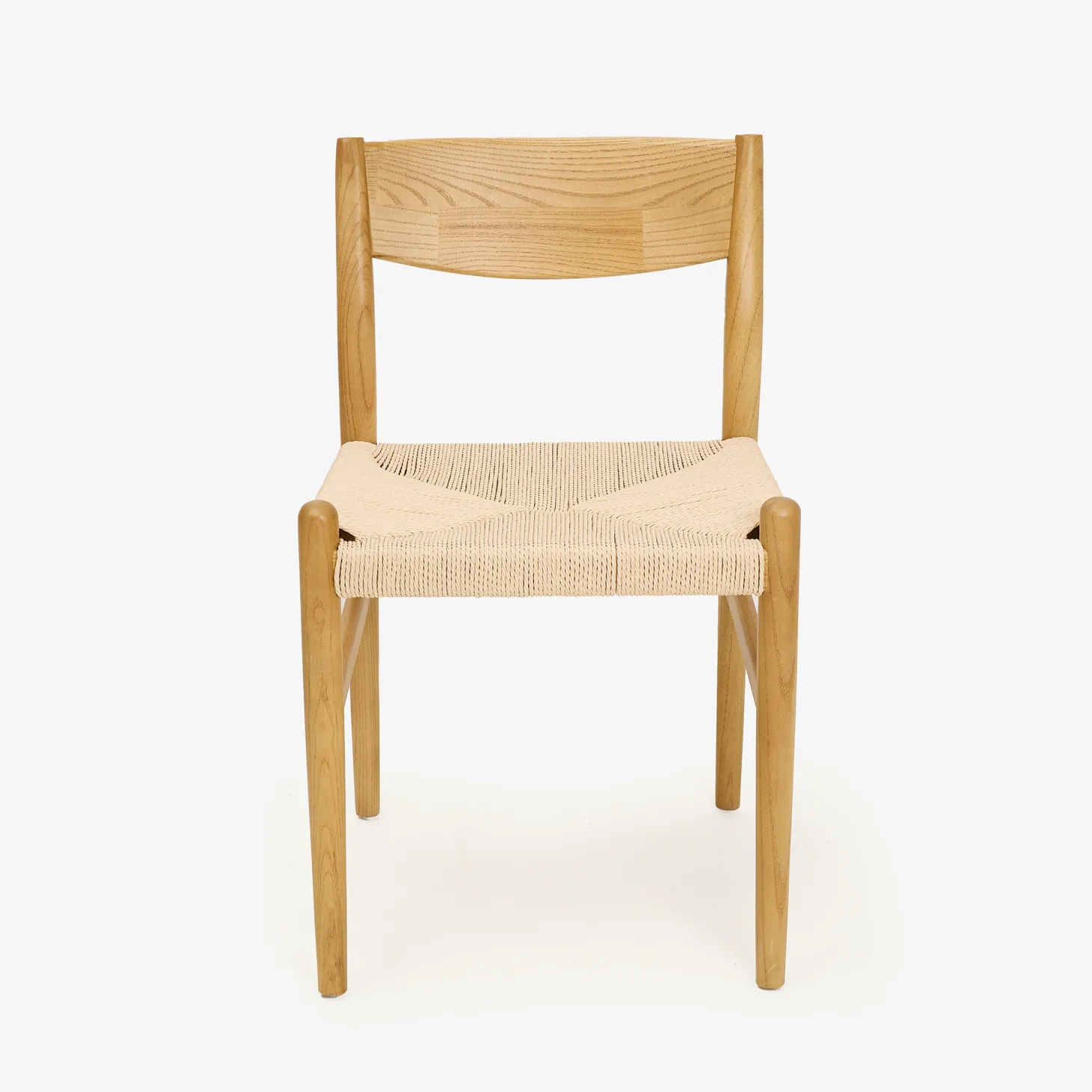 Silla de comedor de madera de olmo Lia 47x44x78cm Clau&Chloe