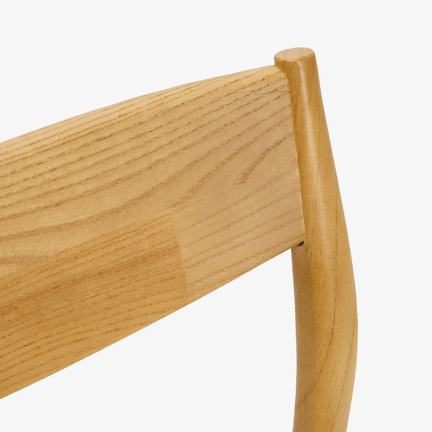 Silla de comedor de madera de olmo Lia 47x44x78cm Clau&Chloe