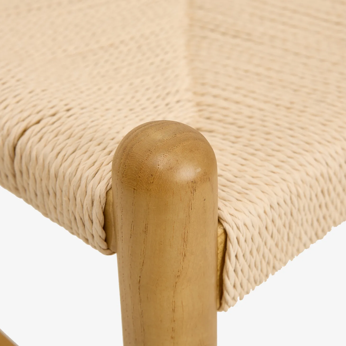 Silla de comedor de madera de olmo Lia 47x44x78cm Clau&Chloe