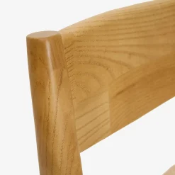 Silla de comedor de madera de olmo Lia 47x44x78cm Clau&Chloe