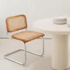 Silla de comedor de ratán Leonor 47,5x63,5x82cm Clau&Chloe