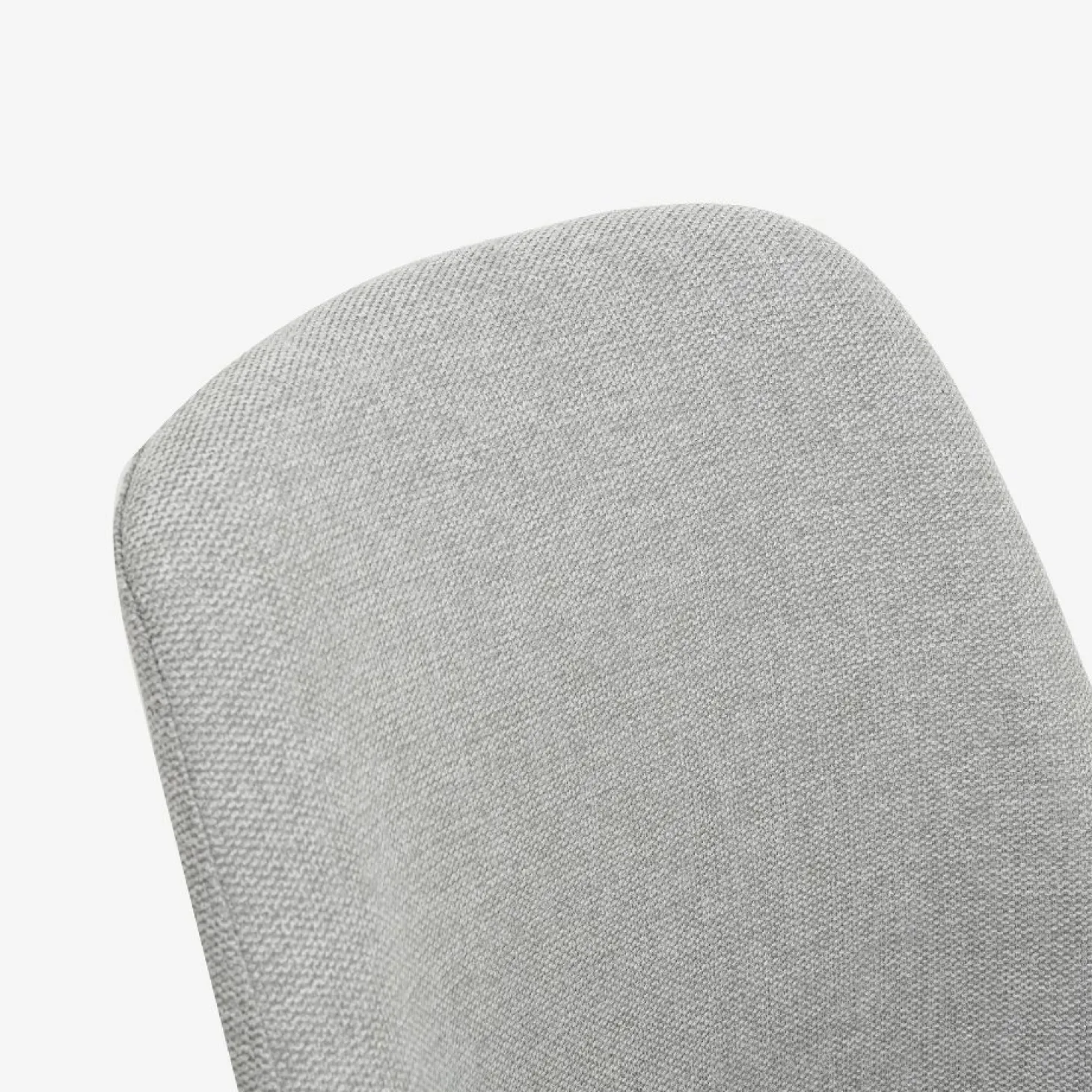 Silla de comedor gris claro Mina 49x60cm