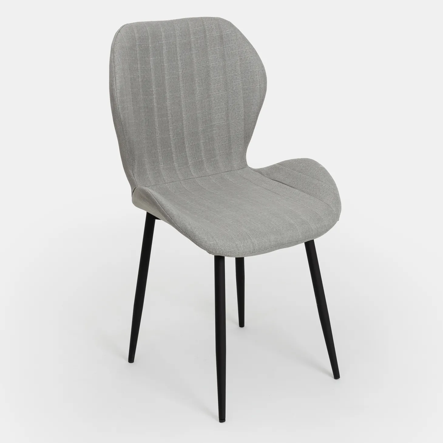 Silla de comedor gris Lydia 54x50x86cm Clau&Chloe