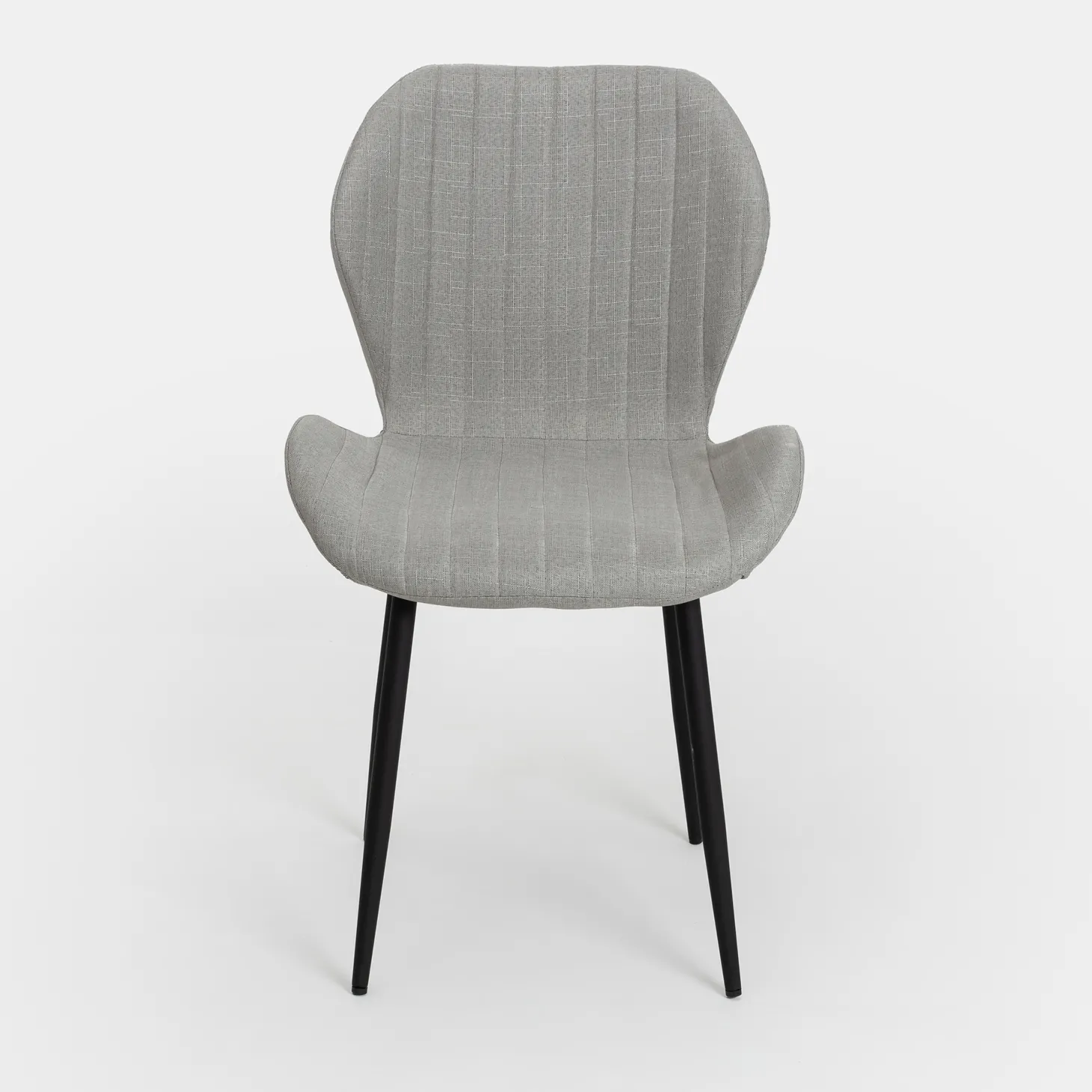 Silla de comedor gris Lydia 54x50x86cm Clau&Chloe