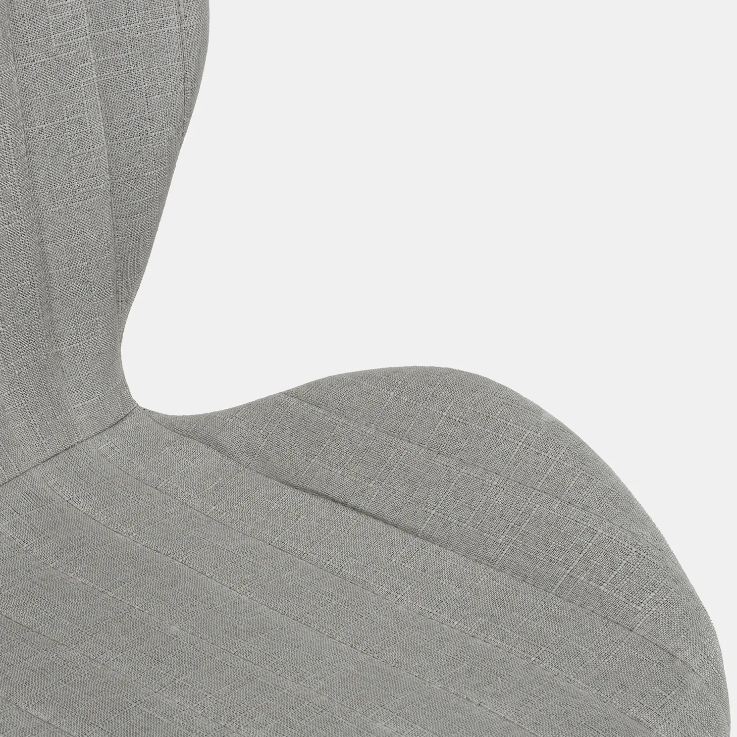 Silla de comedor gris Lydia 54x50x86cm Clau&Chloe