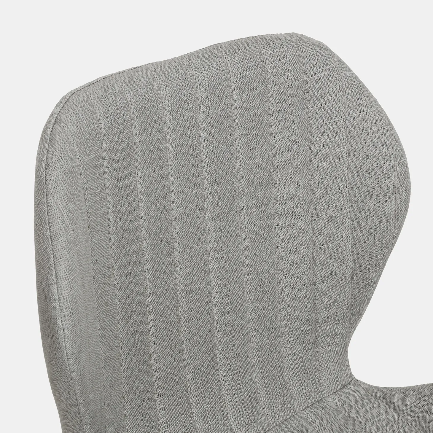 Silla de comedor gris Lydia 54x50x86cm Clau&Chloe