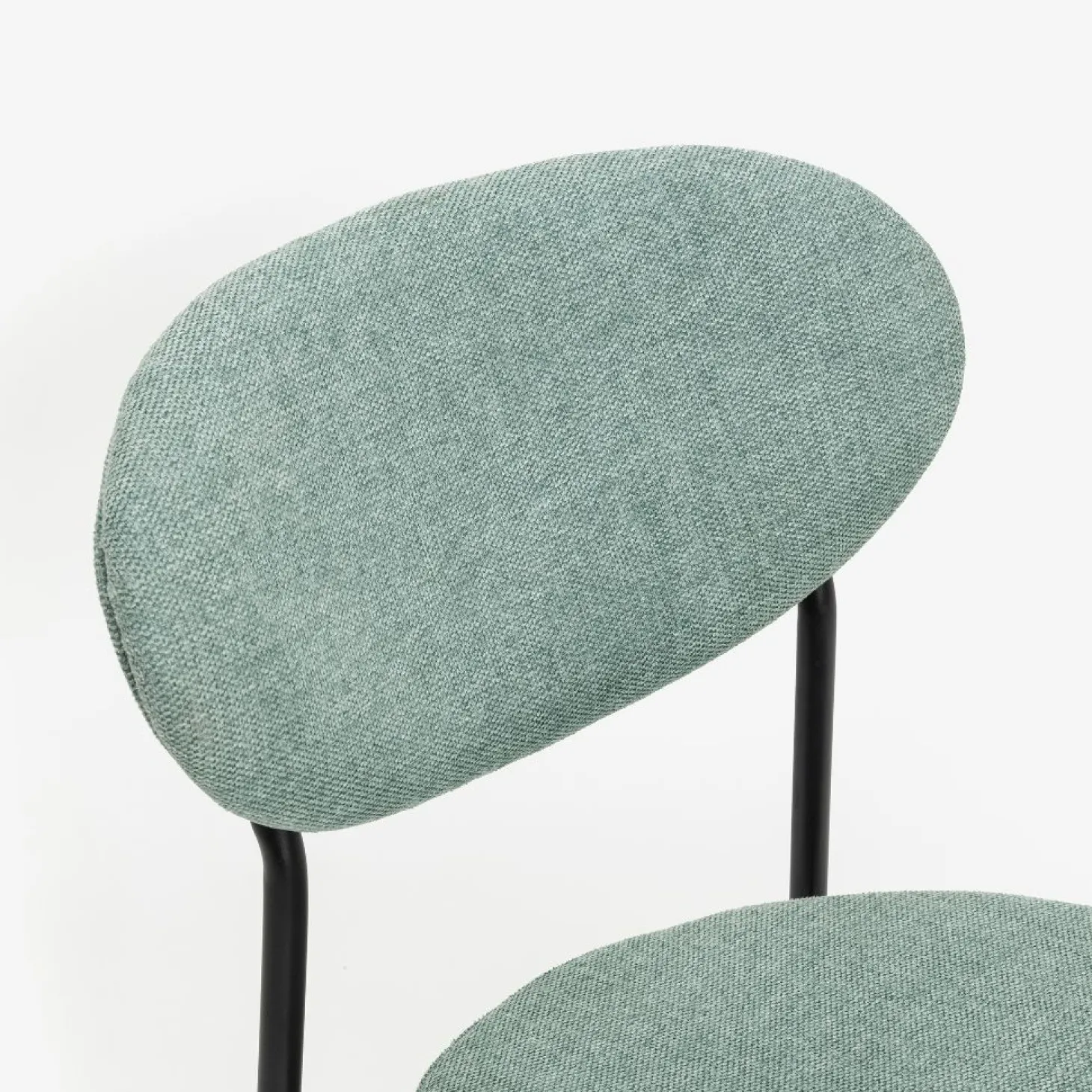 Silla de comedor verde agua Candela 49x53 Clau&Chloe