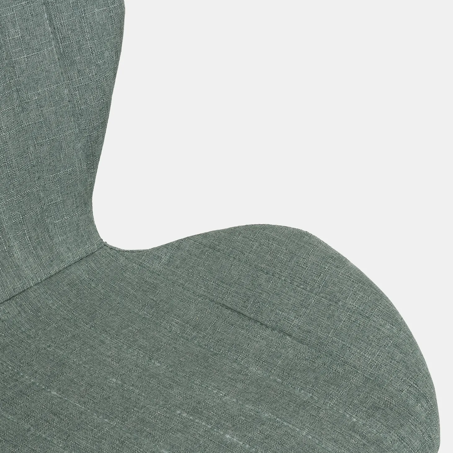 Silla de comedor verde Lydia 54x50x86cm Clau&Chloe