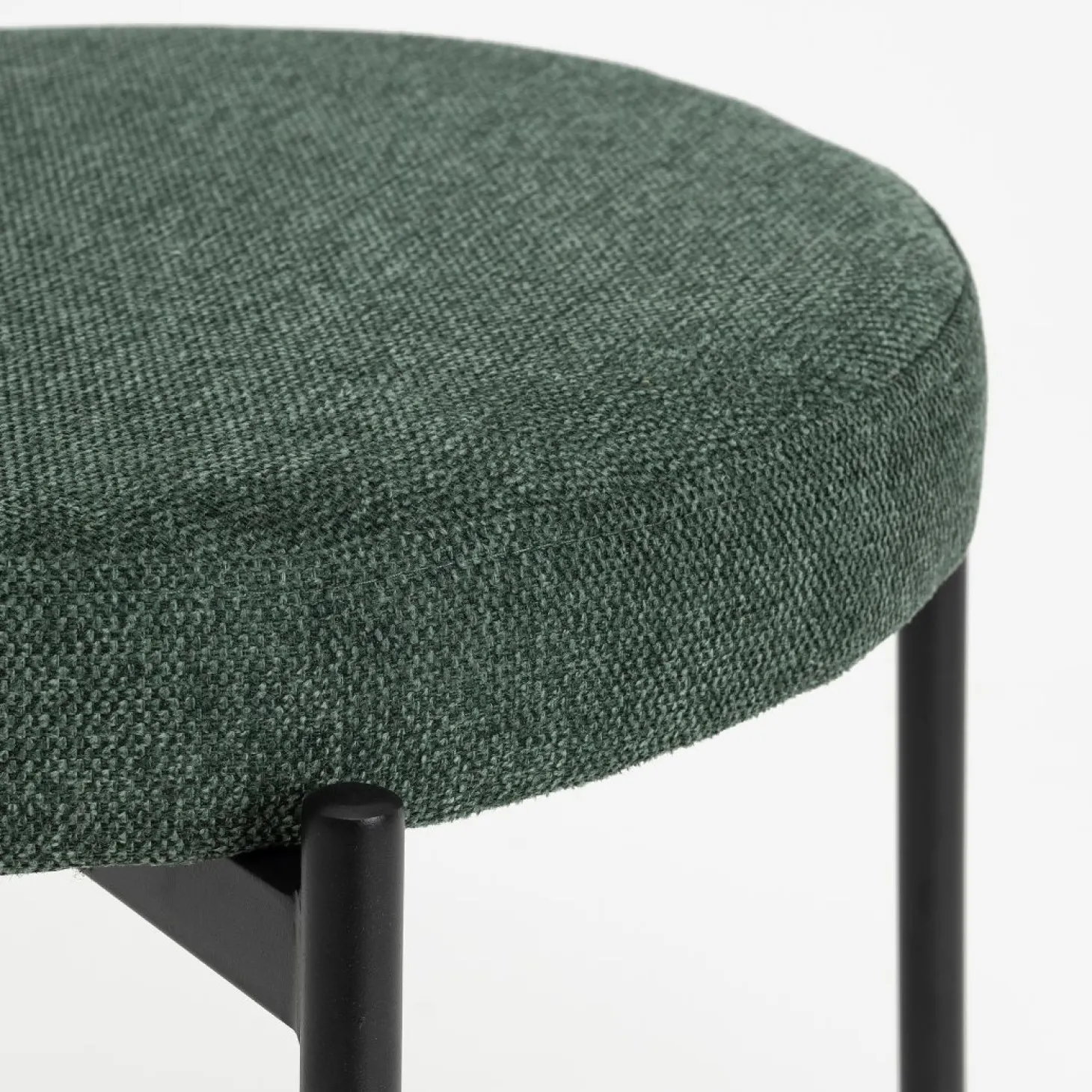 Silla de comedor verde oscuro Candela 49x53 Clau&Chloe