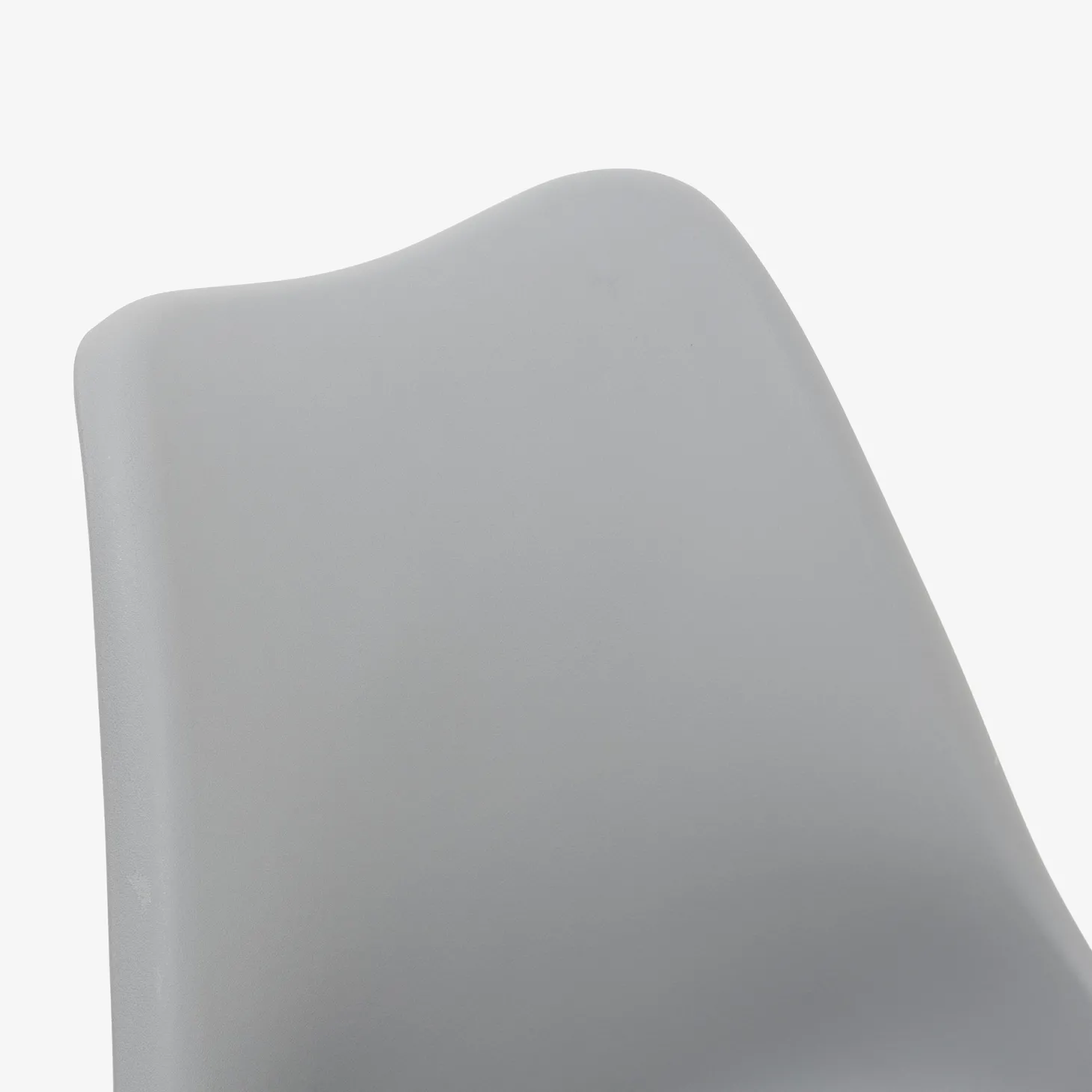 Silla de oficina con ruedas gris Tulip 48x55x45cm