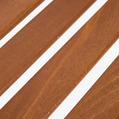 Silla plegable de madera de haya oscura Gema 43x48x79cm