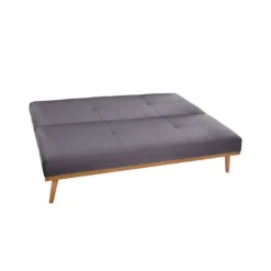 Sofá cama de 3 plazas gris oscuro Dylan 182x80x80cm
