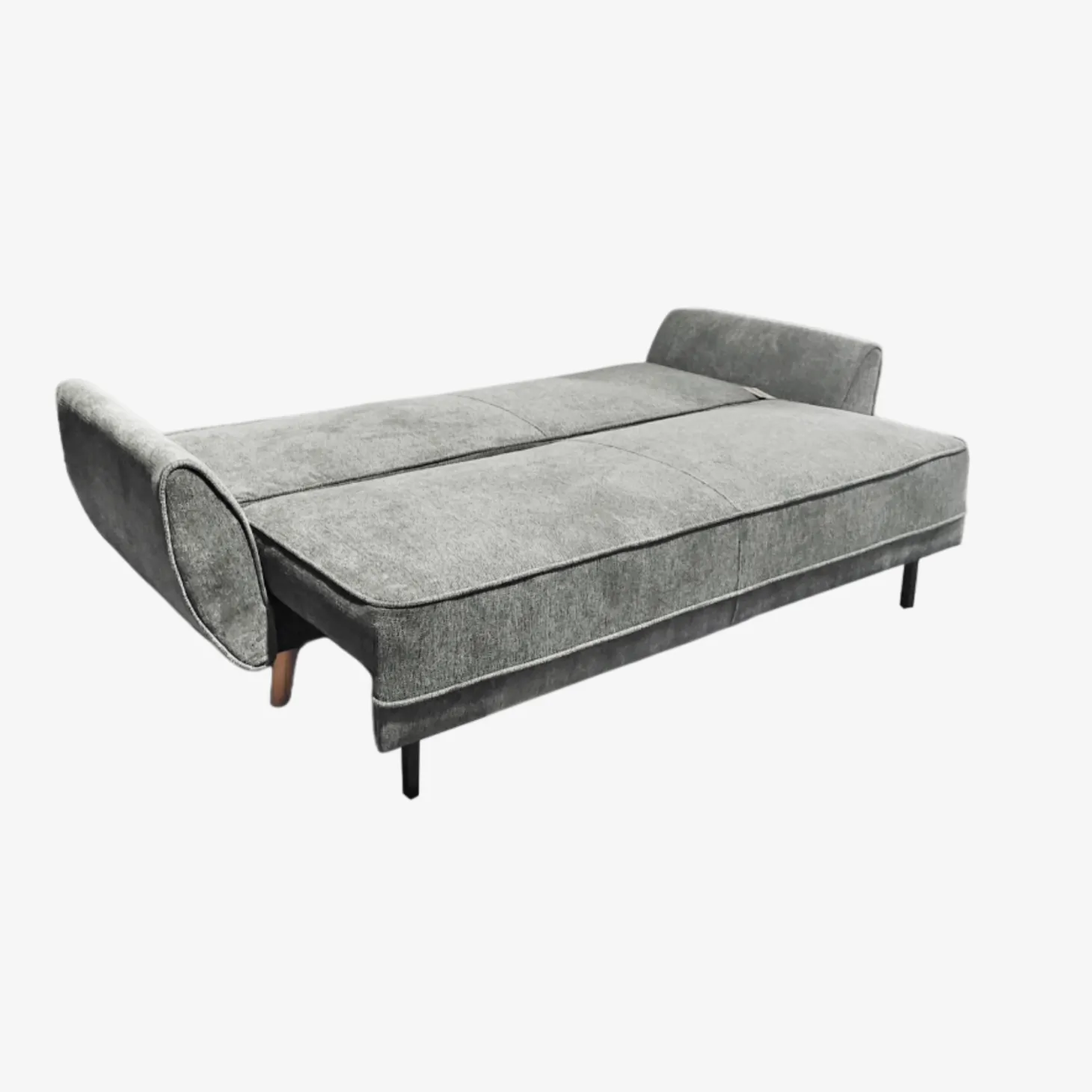 Sofá cama de 3 plazas gris Fules 212x85x85cm