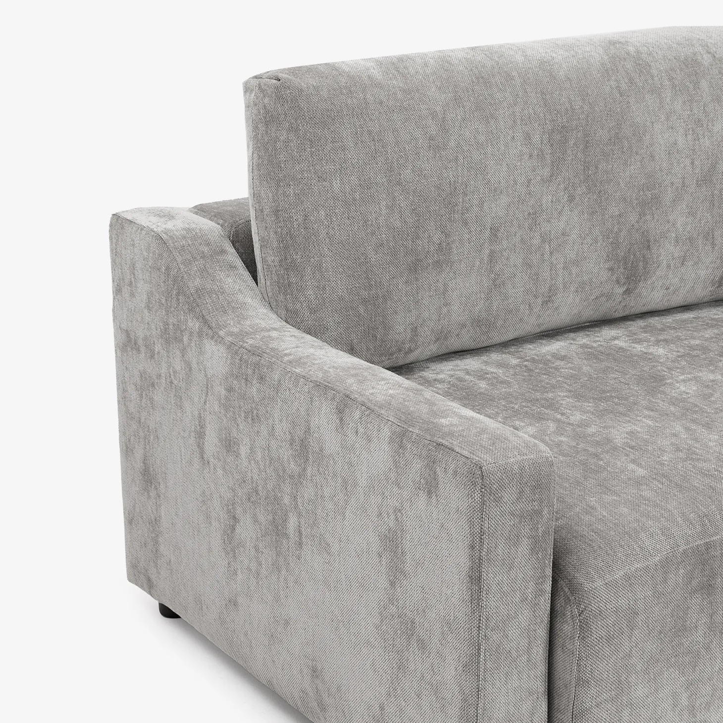 Sofá cama de 3 plazas gris Duman 229x113x86cm