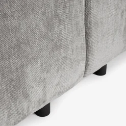 Sofá cama de 3 plazas gris Duman 229x113x86cm