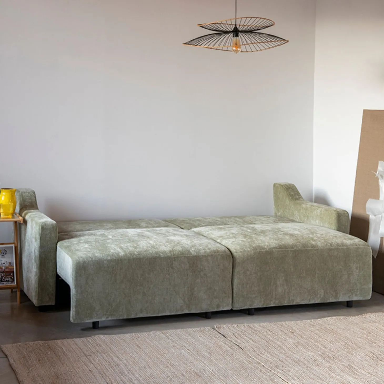 Sofá cama de 3 plazas mint Duman 229x113x86cm