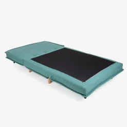 Sofá cama individual verde Luca 104x92x84cm