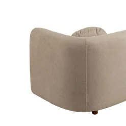 Sofá de 3 plazas de poliéster Aria 223x88x72cm