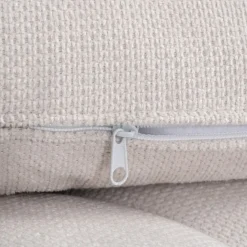 Sofá modular chaise longue crema 168x90x82cm