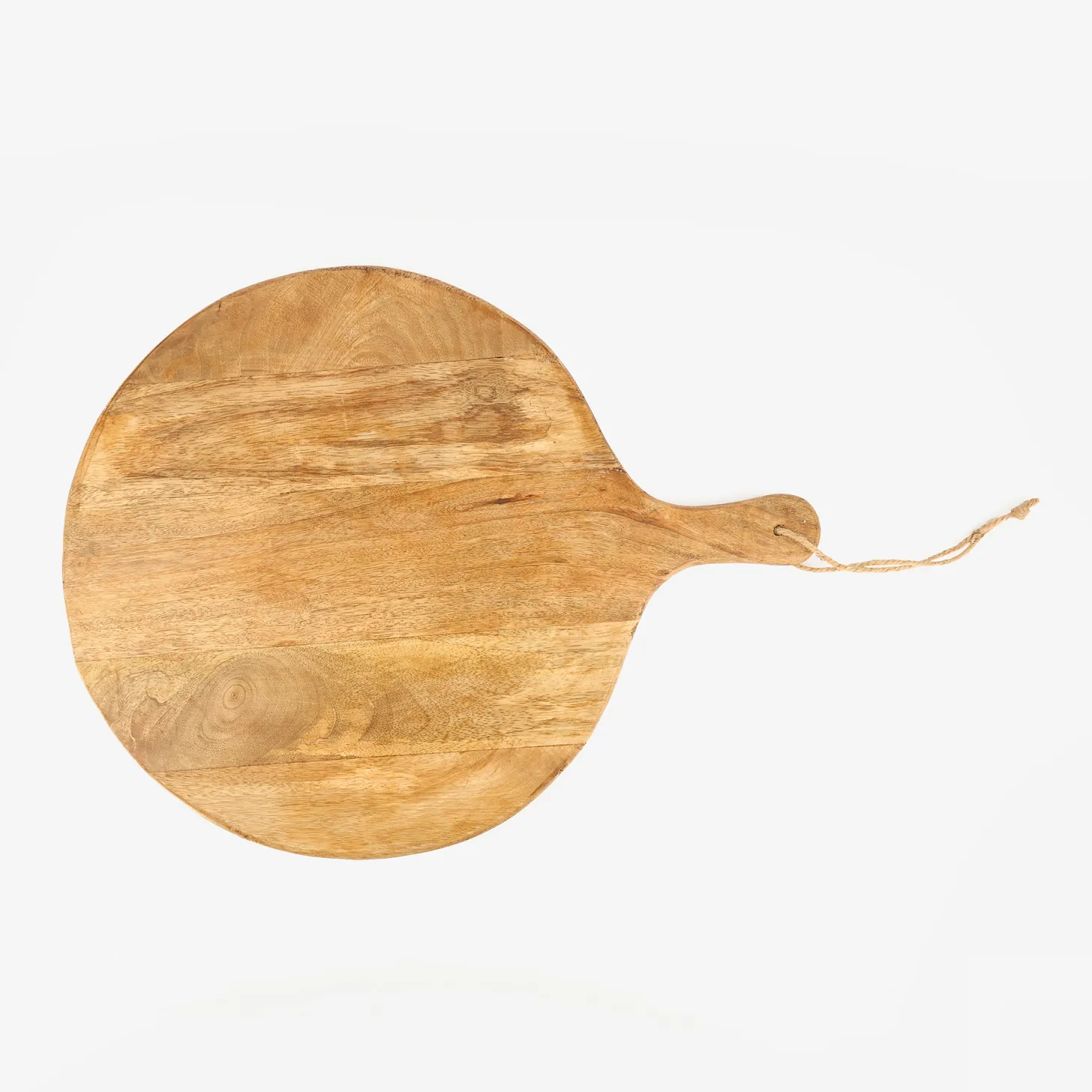 Tabla de cortar de madera mango Ø50cm