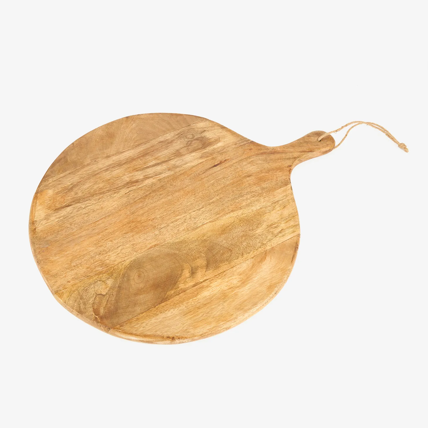 Tabla de cortar de madera mango Ø50cm