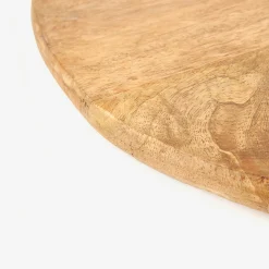 Tabla de cortar de madera mango Ø50cm