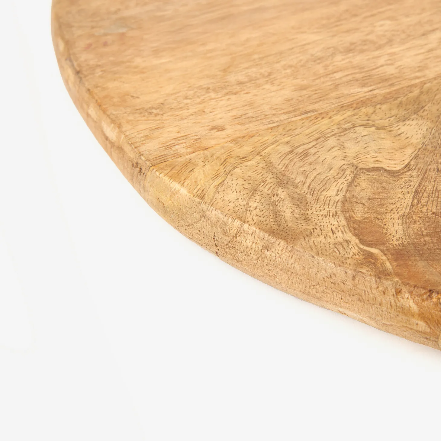 Tabla de cortar de madera mango Ø50cm