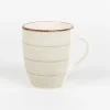 Taza beige de gres Vita 35cl