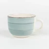 Taza jumbo azul de gres Vita 47cl