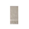 Toalla de tocador de algodón beige Vic 30x50cm - 500 gr/m²