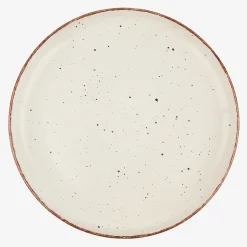 Vajilla de 12 piezas de cerámica beige Iria
